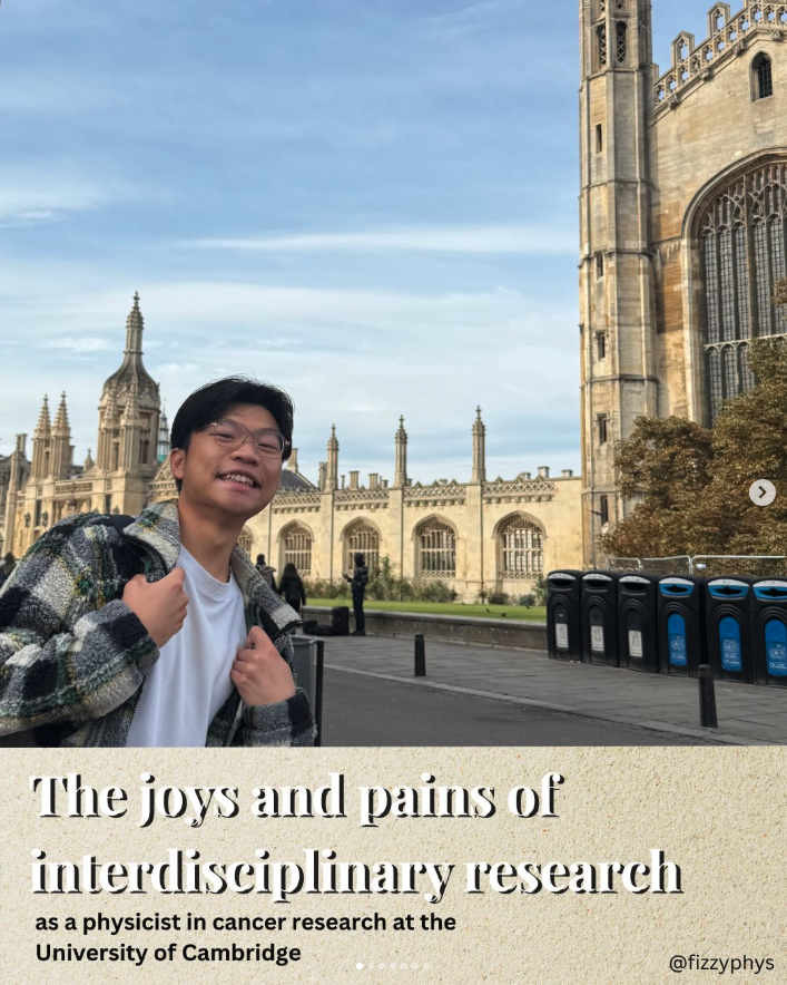 Joys and pains of interdisciplinary research